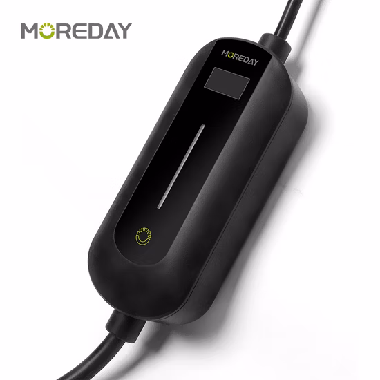 IP67 Electric Car on Board Battery Chargers 3.5kw Max 16A Adjustable Current Portable EV Charger Silver Plated Copper Wire